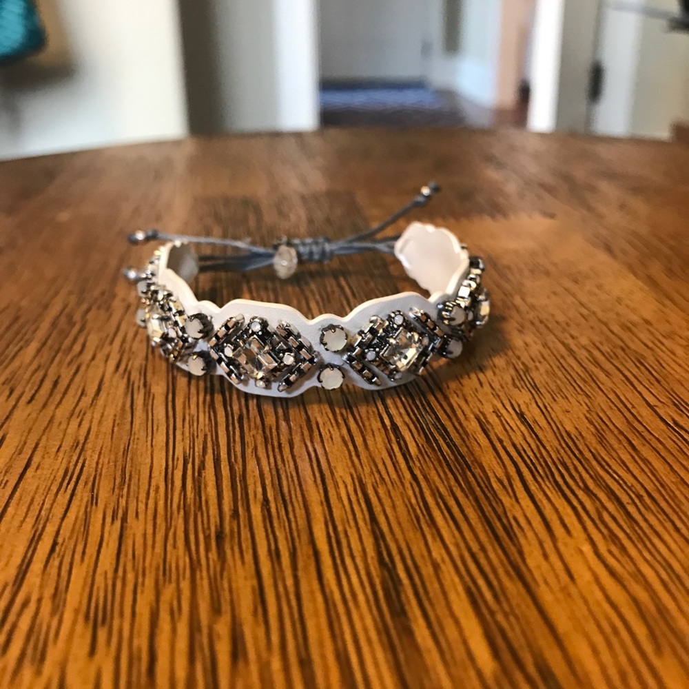 Stella & Dot Chiara Embroidered Bracelet